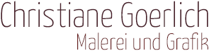 Logo Christiane Goerlich - Malerei und Grafik